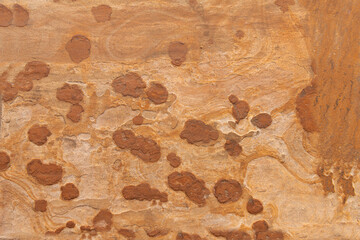 Grunge rusty orange brown metal surface,  steel stone background texture.