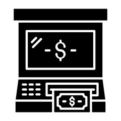 ATM Glyph Icon