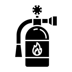 Extinguisher Glyph Icon