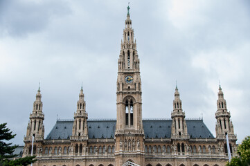 Fototapeta na wymiar Auckland Clock Tower in Vienna