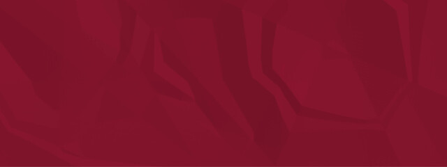 Obraz premium Dark red crumpled and wrinkled paper parchment. A crumpled and wrinkled sheet of red paper abstract background vector