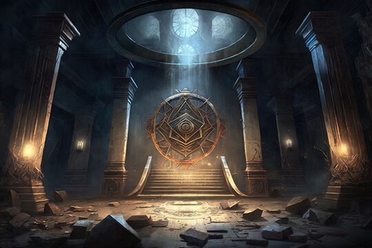 The Forbidden Secrets of the Ancient Chamber Generative AI