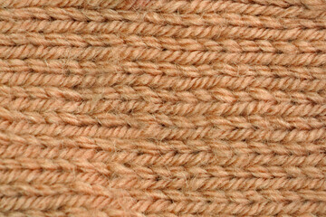 yarn pattern close up, Close up of a knitted wool pattern, 