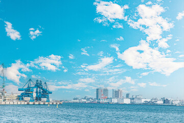 灘浜緑地から見える海