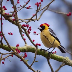red headed woodpecker generative ai