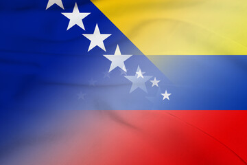 Bosnia and Herzegovina and Venezuela state flag international relations VEN BIH