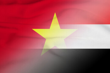 Vietnam and Sudan government flag international negotiation SDN VNM