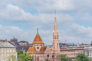 Fototapeta premium View of Budapest city center, Hungary