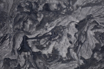 Dark gray cracked quartzite stone