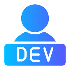 developer gradient icon