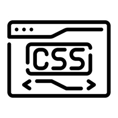 css line icon
