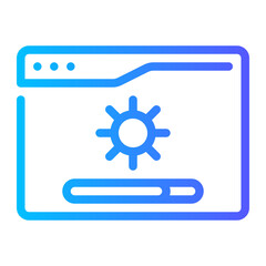 maintenance gradient icon