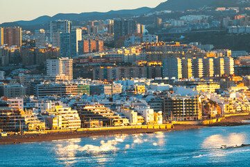 Fototapeta premium Las Palmas Gran Canaria Atlantic Coast 