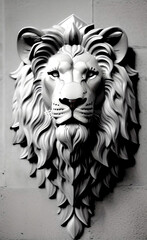 head of lion, generative ai