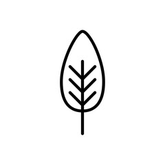 Leaf vector icon, green nature symbol. vector illustration for web site or mobile app.eps