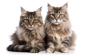 Obraz premium cat and kitten