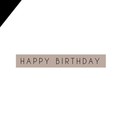 This is a happy birthday text photo