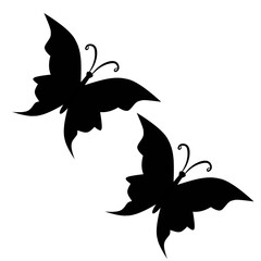 Butterfly vector icon