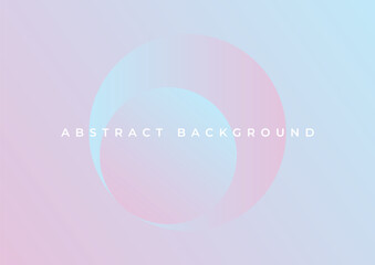 abstract gradient background with gradient circles