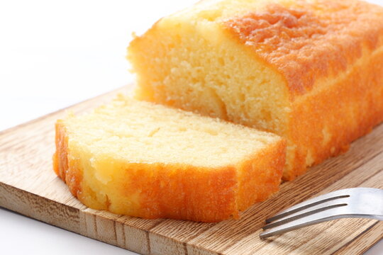 ふんわり、しっとりとした食感でやさしい甘さのパウンドケーキ