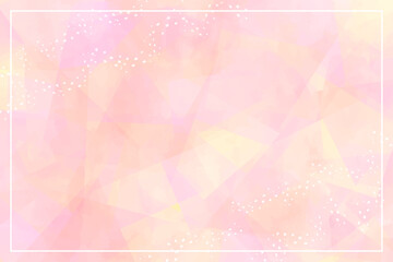 Multicolored abstract background that looks like it was painted in pastel - pink (The white dot and line parts are separate and put on top, so you can delete them or move their location.)
