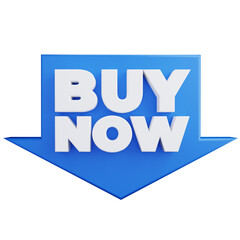 buy now promo sign 3d illustration