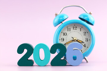 2026 New Year's Day Time Alarm Clock