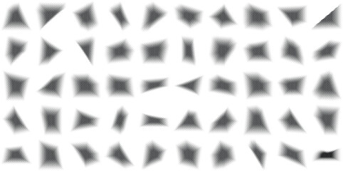 Halftone Abstract Background Set of 50