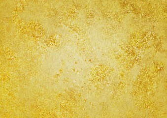 Abstract gold Background texture with distressed, grunge watercolor, vintage background