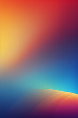 Abstract Gradient vertical background or wallpaper for a mobile or any portrait devices, generative AI