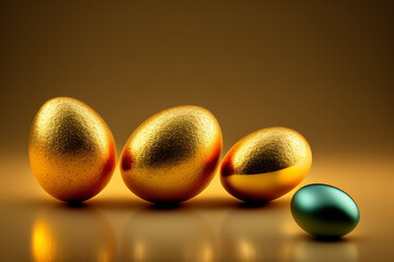 Easter Photo with Colourful Eggs Cute Background Wallpaper