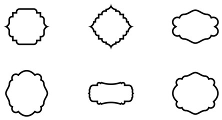 Shield Emblem and Badge Set