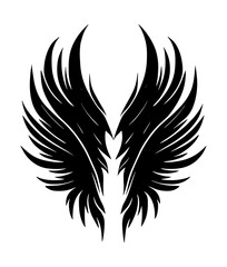 Obraz premium eagle wings vector illustration