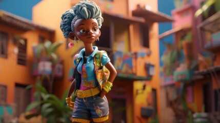 The modern fashionista: A glimpse into the fashion industry of Brazilian 3D characters, GENERATIVE AI