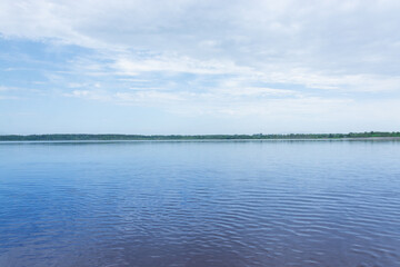 Fototapeta na wymiar Nizhne-Negochanskoye Reservoir, Kuvshinovo. Beautiful landscape. 