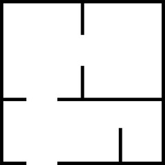 plan icon blueprint sign for graphic design, logo, website, social media, mobile app, UI illustration