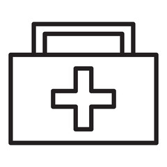 Obraz premium nursing bag Medical Bag Icon. Healthcare