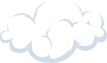 Fototapeta premium cloud cartoon