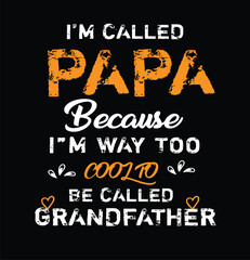 Grandfather T - Shirt Design Images