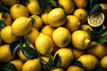 Fresh Lemon Background
