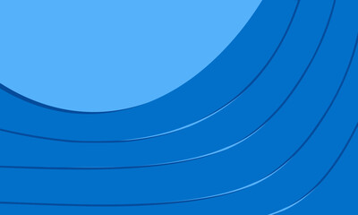 Abstract blue wave vector background.