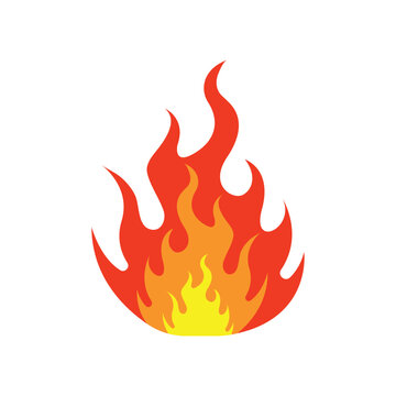 burning flame illustration