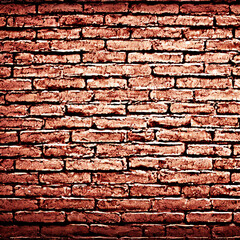 Obraz premium red brick wall