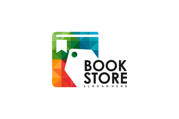 Fototapeta premium Education and learning logo design vector