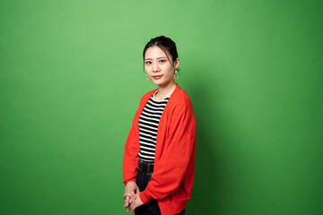 爽やかな女性