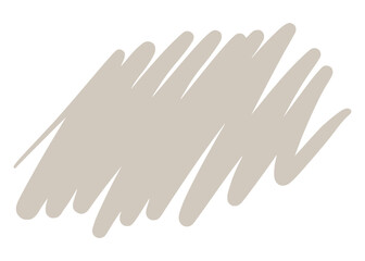 hand drawn scribble line brush nude color