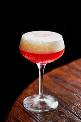 tasty cocktail in the bar