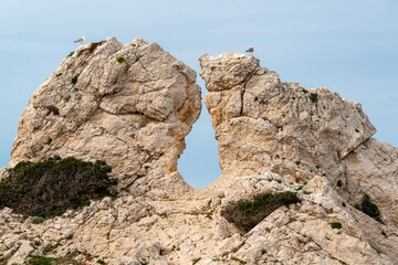 Les Iles du Frioul au large de Marseille 