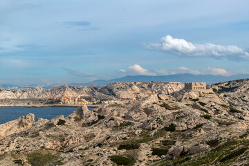 Les Iles du Frioul au large de Marseille 