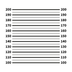 Background ruler police. Vector illustration.